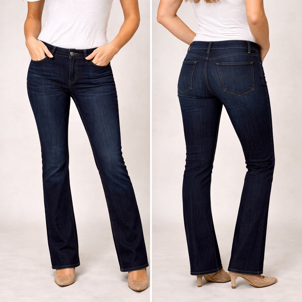 Citizens of Humanity Ava Jeans 30 Dark Wash Low Rise Straight Leg 34.5”